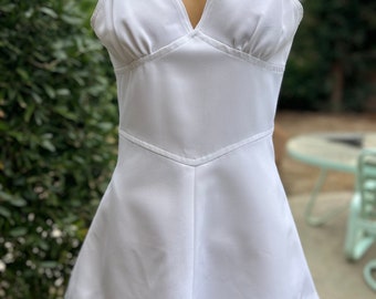 mini spring dresses May Puff Sleeve Dress Color:Tannin Maple Wood A-Line Cocktail Dresses Sparkle garden parties