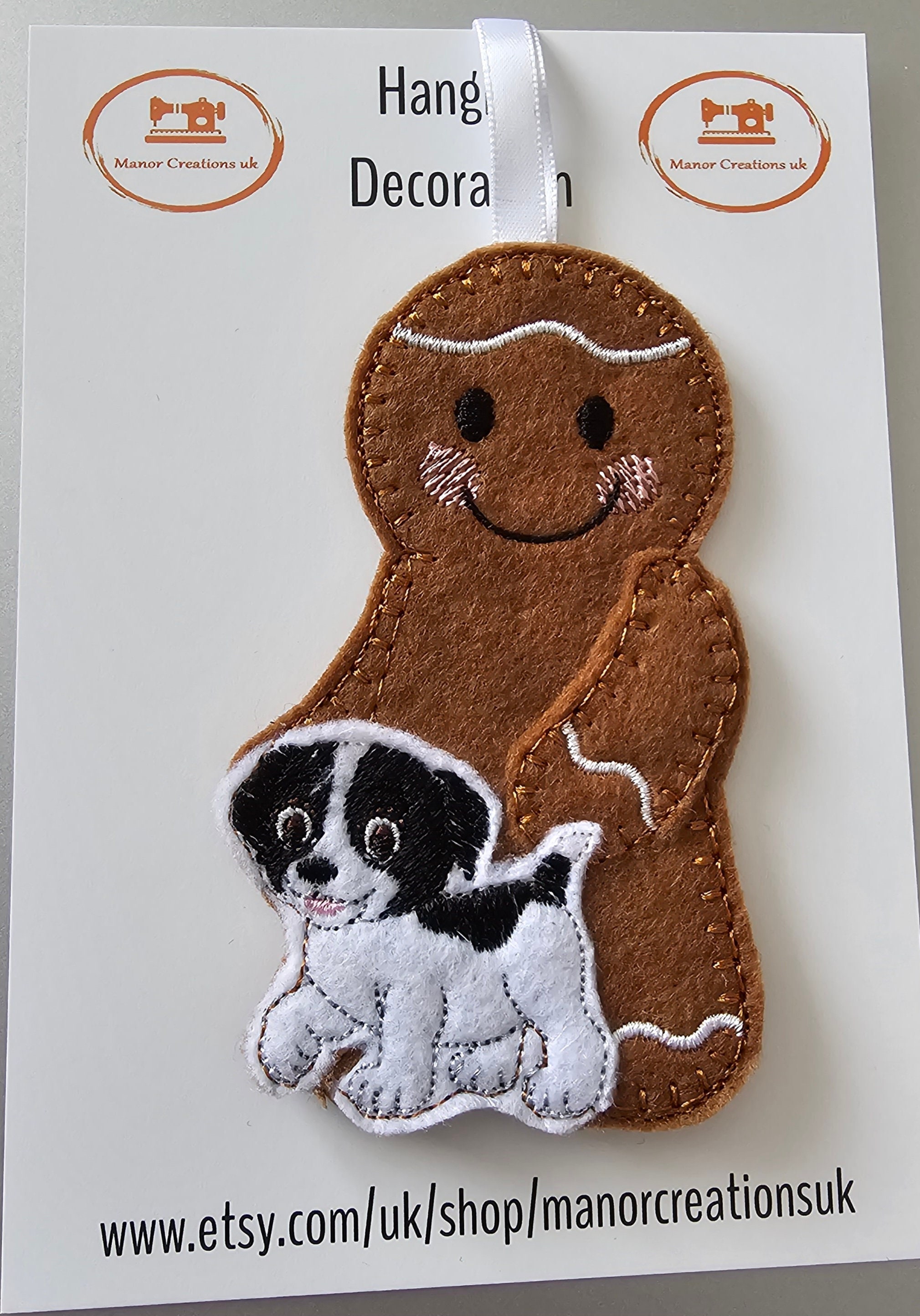 Gingerbread Pet Friends Hanging Decoration, Keyring or Magnet - Etsy