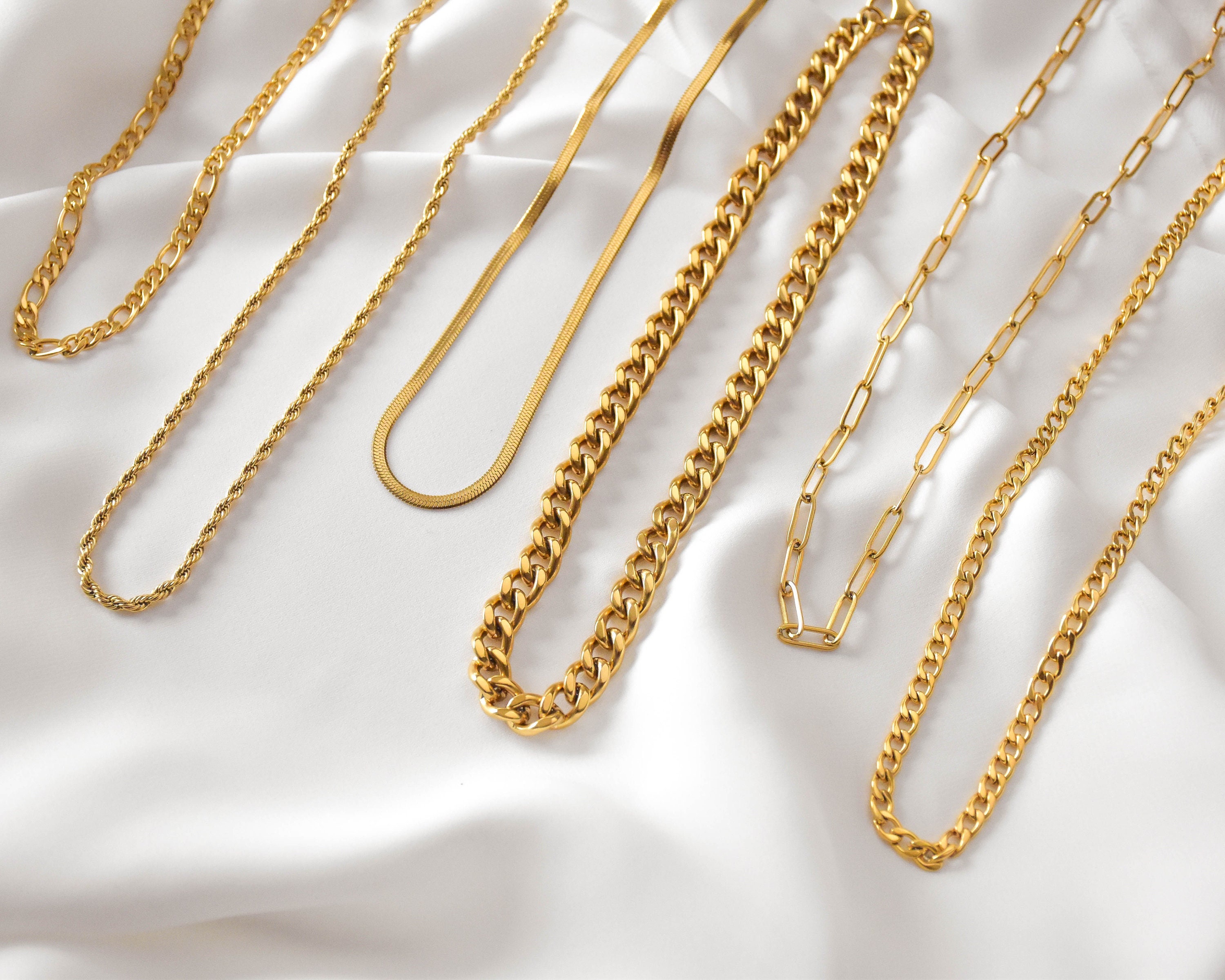 Gold Layering Necklace Set – Vedern