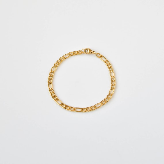 Figaro Chain Bracelet- Figaro Bracelet, Figaro Chain Bracelet