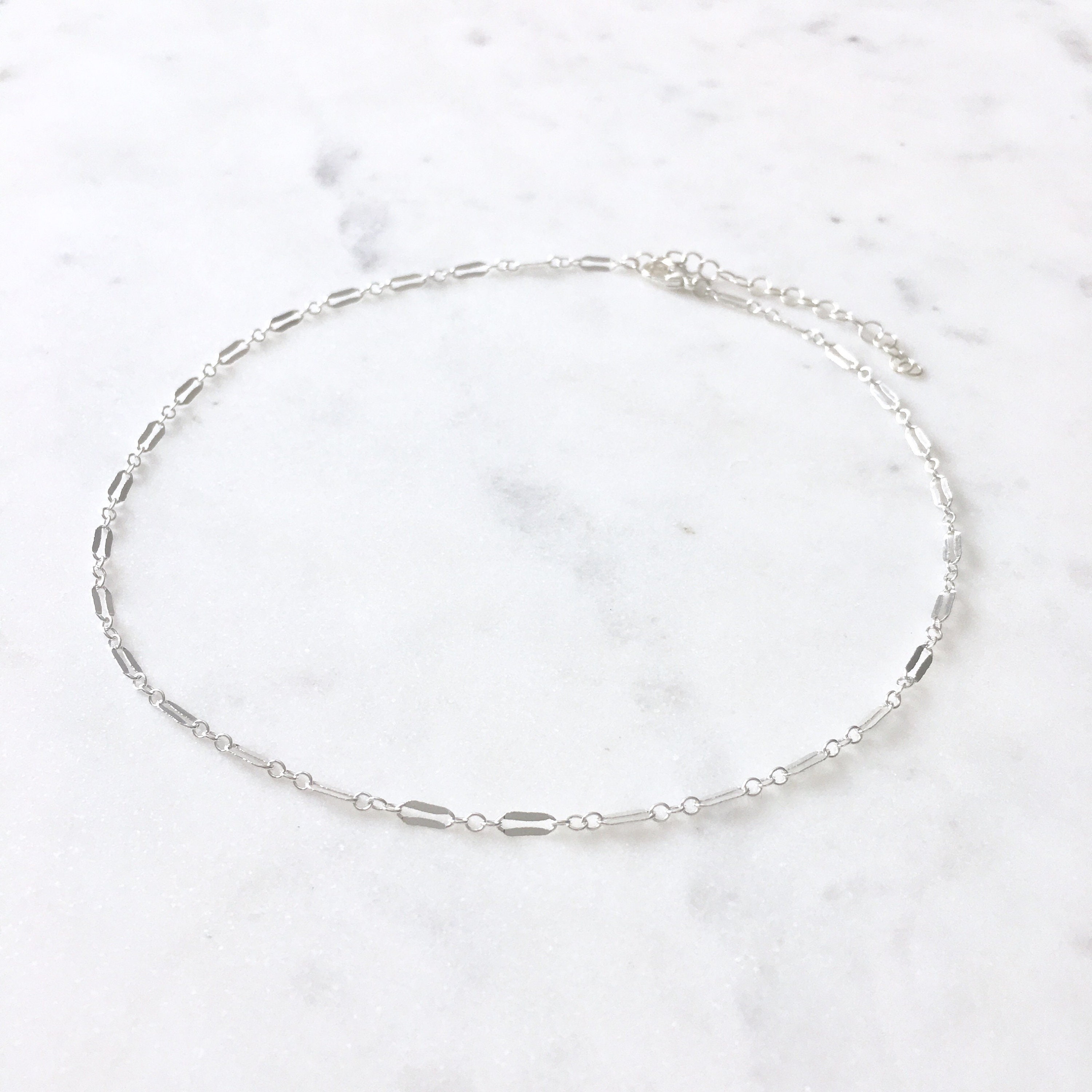専用【新品未使用】narrow hook chain choker silver SL_23-07-19_Hook_necklace_3_W.