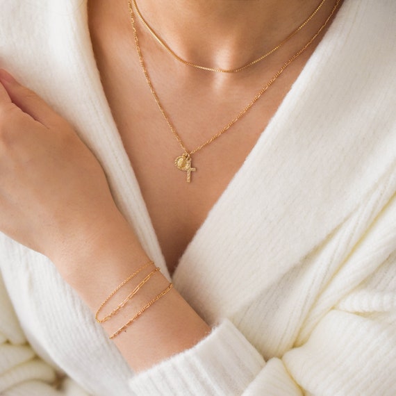 Gold Filled Chain Necklace - Gold Filled Chain, Gold Chain