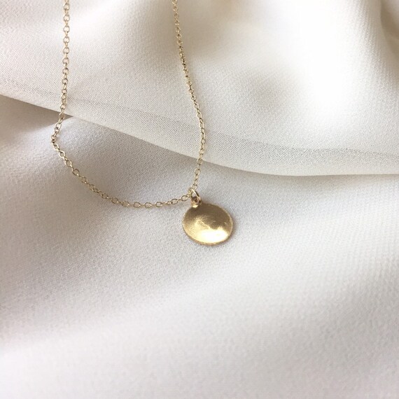Little Rose Necklace Gold Rose Necklace 