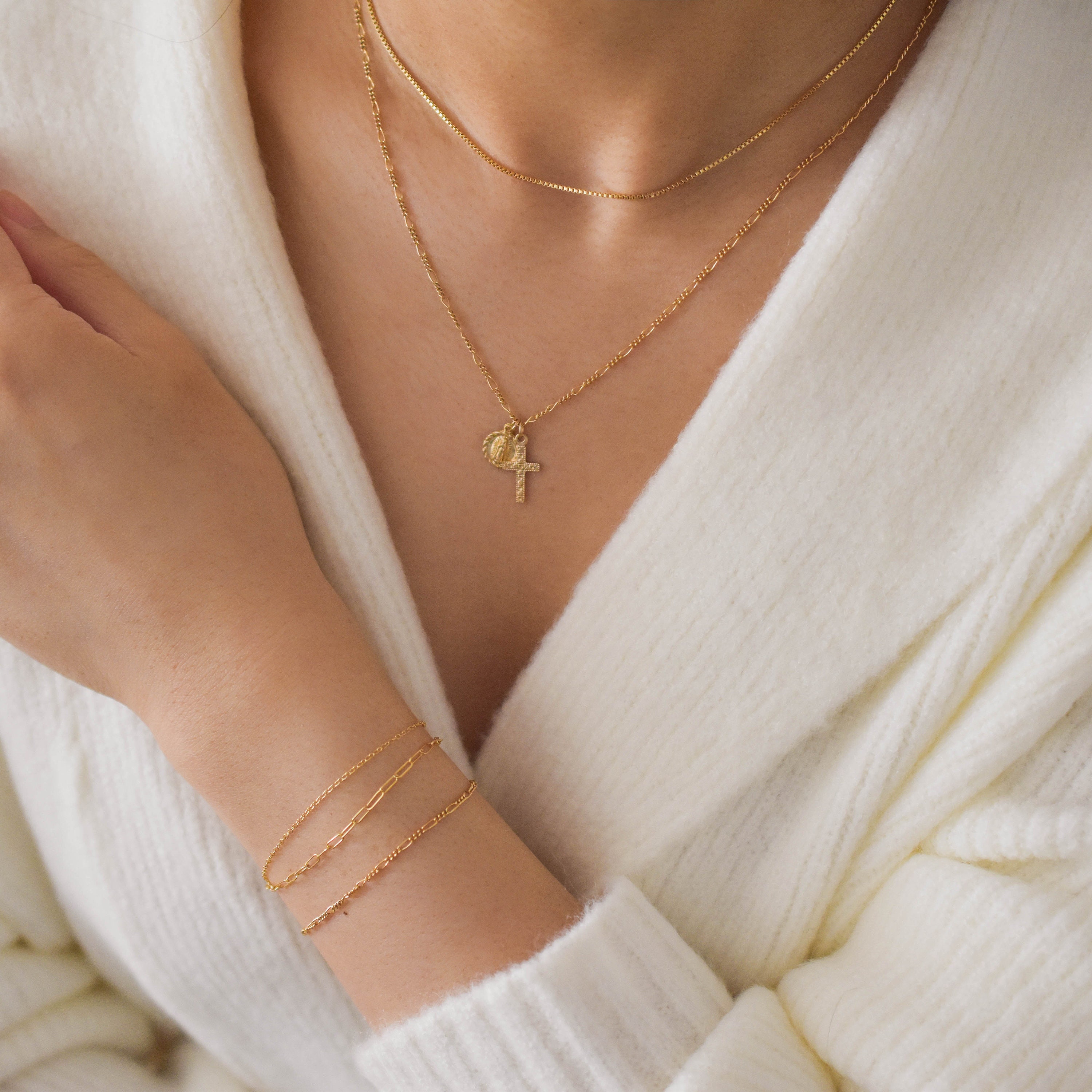 Cross Necklace Gold Cross Necklace Gold 