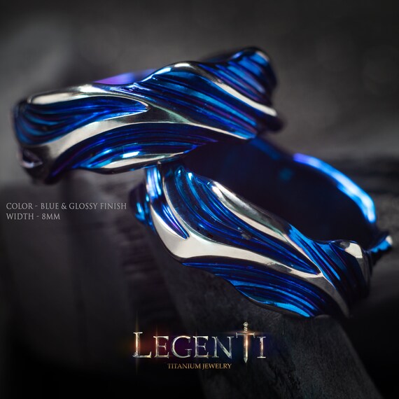 titanium jewelry color