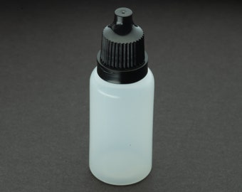 15 ML Squeezable Dropper Bottles - LDPE Plastic - multiple quantities available