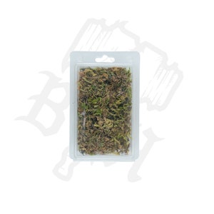 Yellow Green Loose Mossy Ground Cover Model Miniature Basing & Terrain Effects