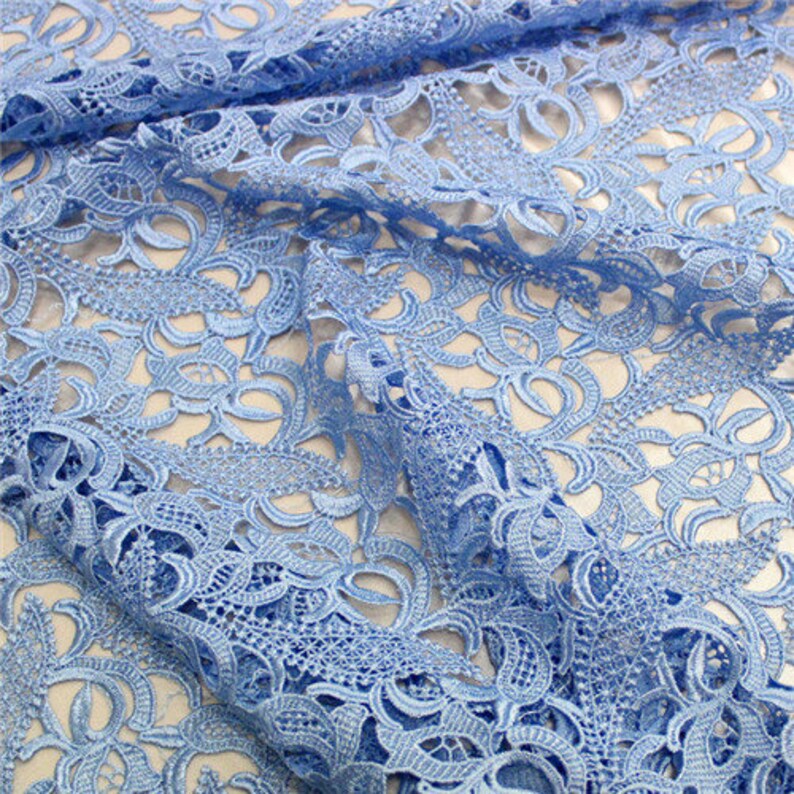 light blue lace