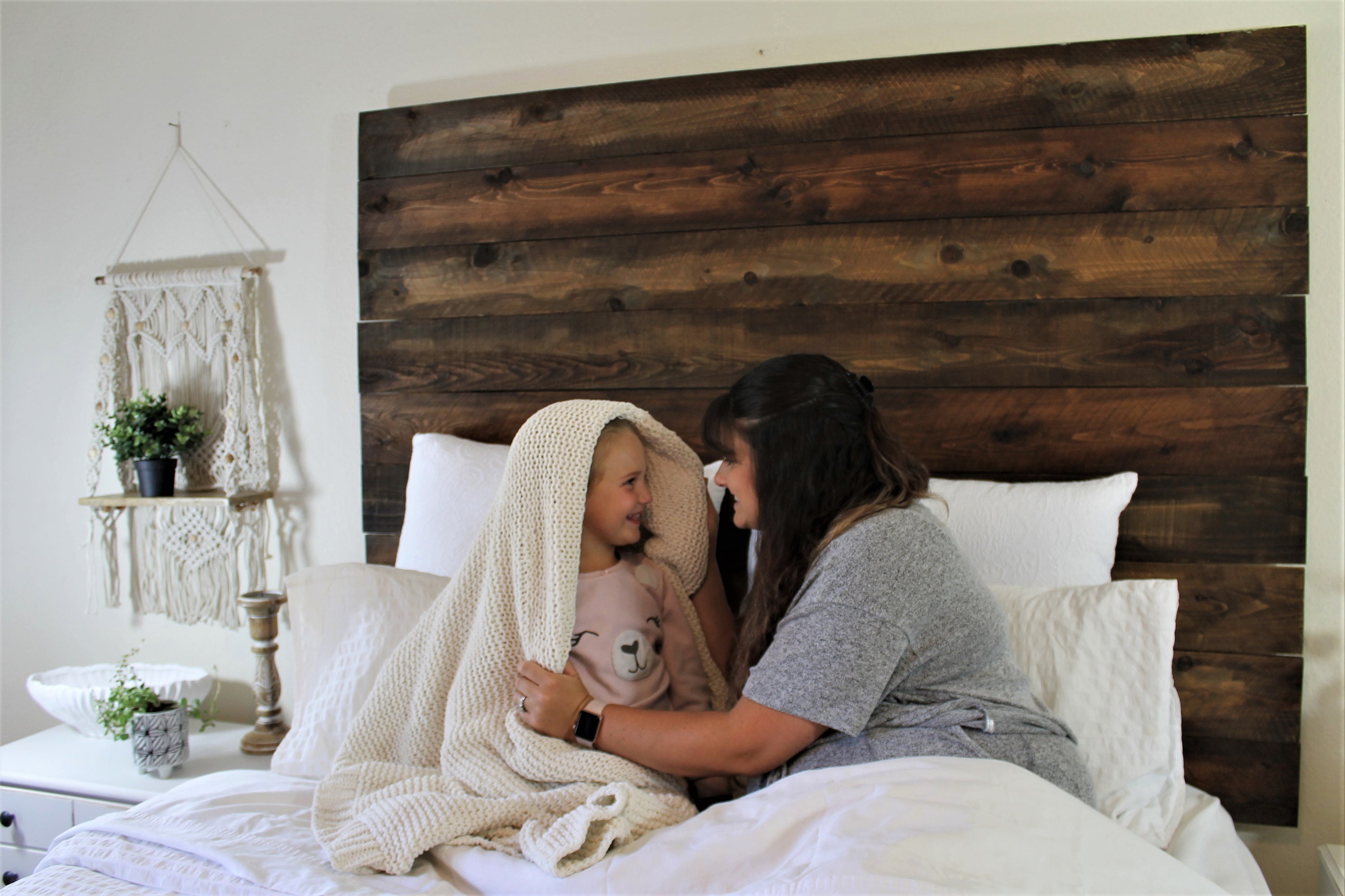 Cabecero Cabecero de madera Cabecero reina Cabecero | Etsy