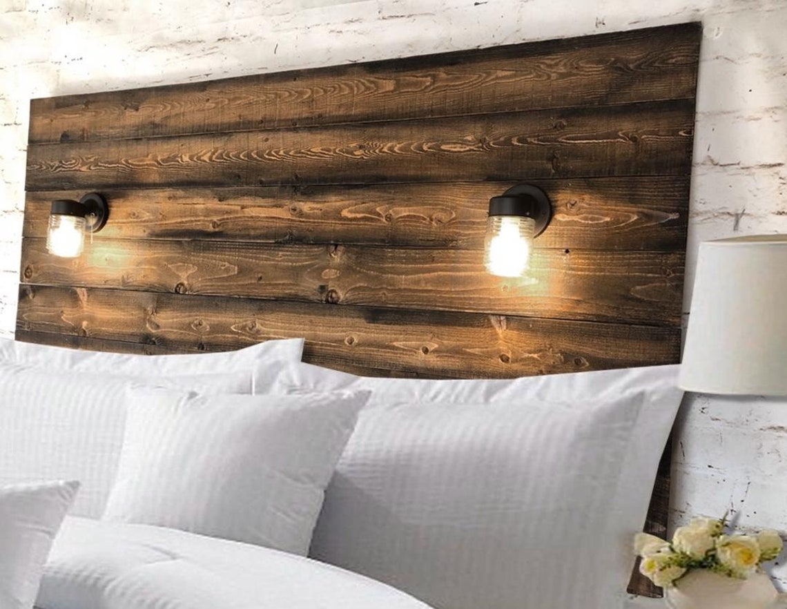Video Tutorial DIY Tutorial Rustic Headboard Step by - Etsy