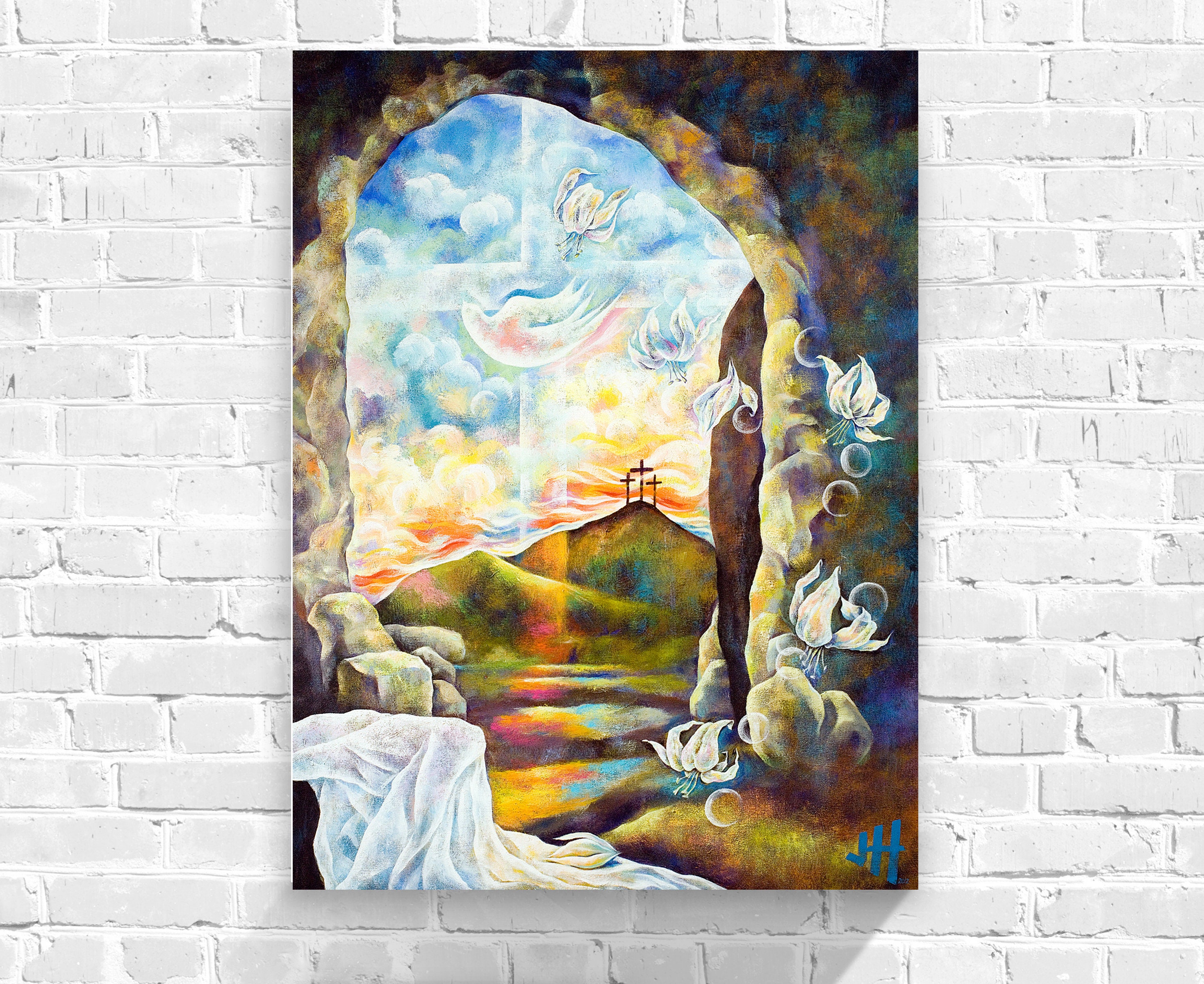 The Resurrection, Jesus Art, Fine Art Paper /canvas Print . - Etsy