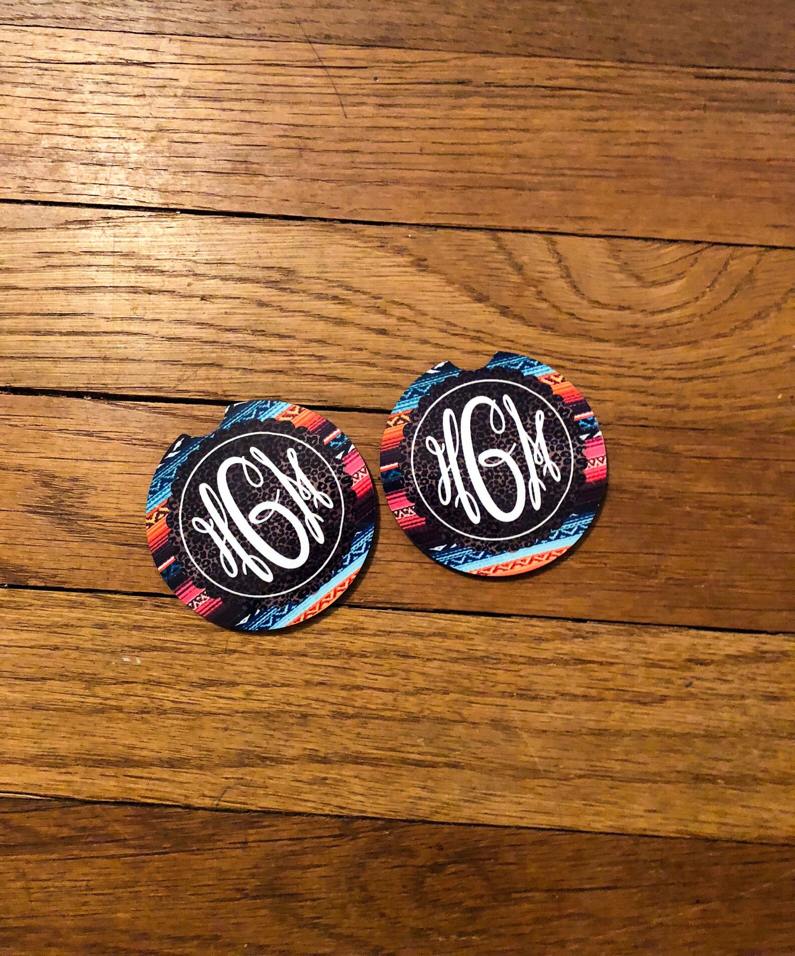 Personalized Car Coasters Car Accessory Gift Etsy