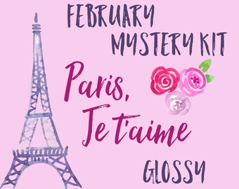 February Mystery Kit - Glossy Planner Stickers