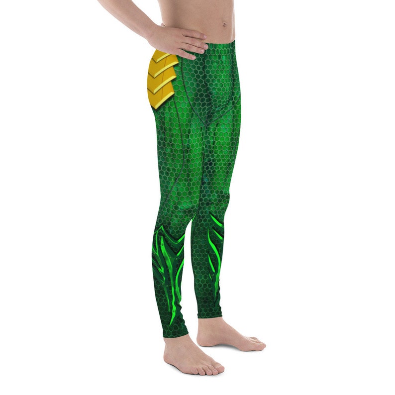 Aquaman 2019 Burningman Meggings 3D Printed Leggings Comicon Leggings Merman Leggings Festival Rave Workout Wear Cosplay Leggings