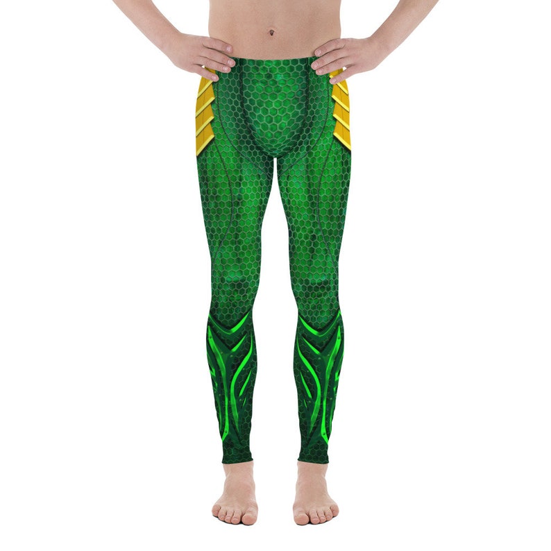 Aquaman 2019 Burningman Meggings 3D Printed Leggings Comicon Leggings Merman Leggings Festival Rave Workout Wear Cosplay Leggings