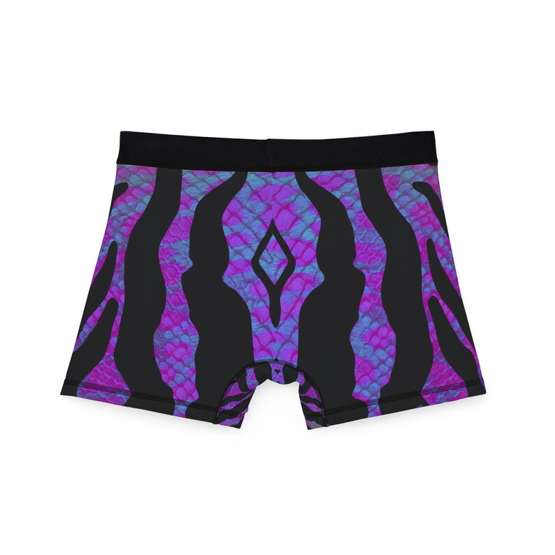 Animal Print Men's Boxer Briefs Underwear, Men's Colorful Boxers ...