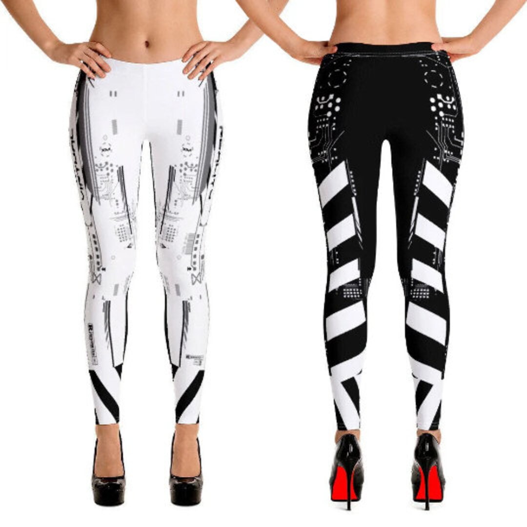 Drag Racing Burning Rubber Leggings