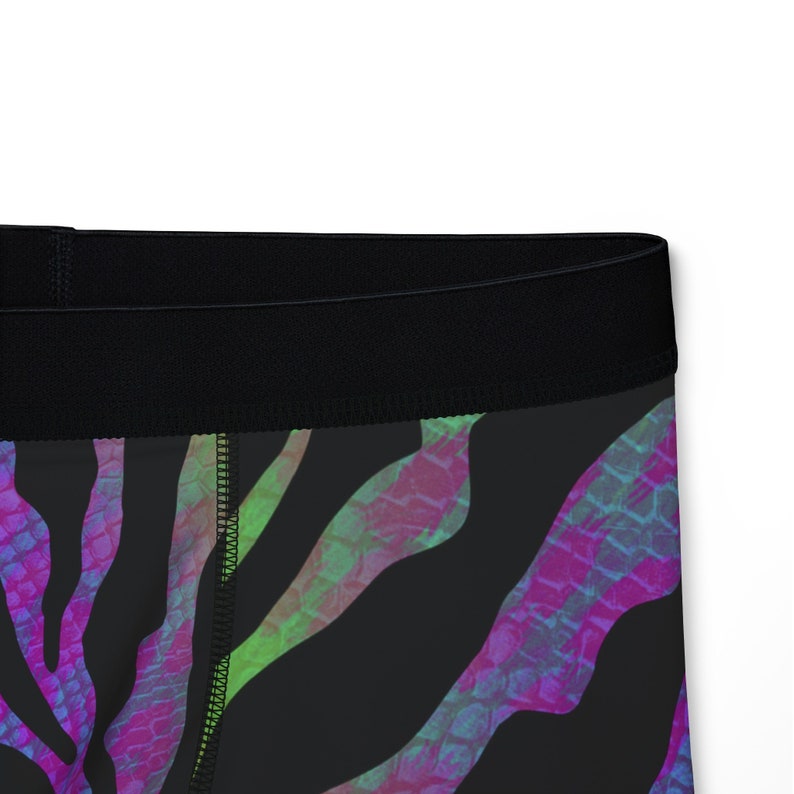 Animal Print Men's Boxer Briefs Underwear, Men's Colorful Boxers ...