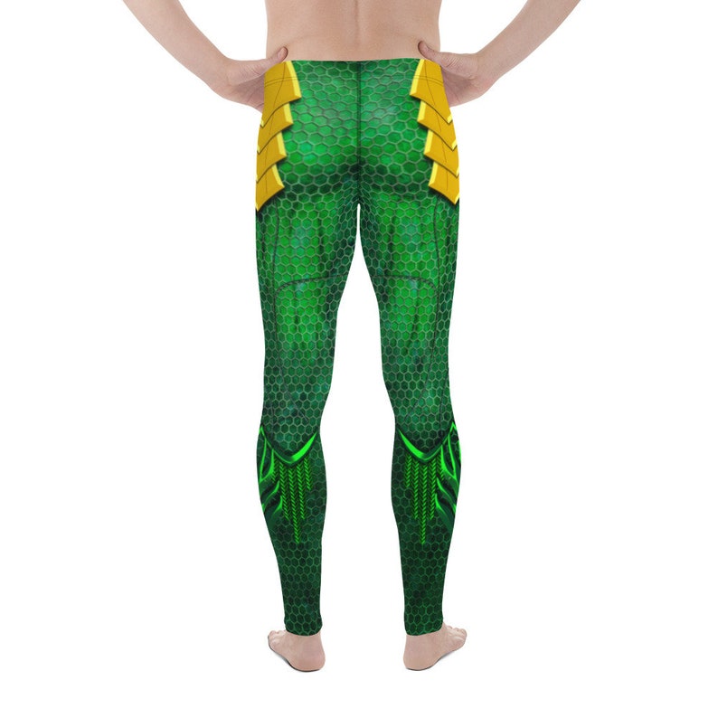 Aquaman 2019 Burningman Meggings 3D Printed Leggings Comicon Leggings Merman Leggings Festival Rave Workout Wear Cosplay Leggings