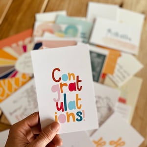Congratulations Postcard