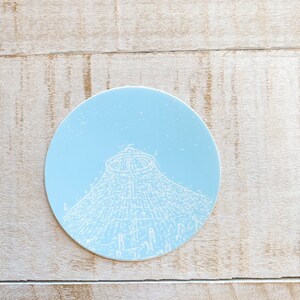Sky Blue  Pavillion Sticker