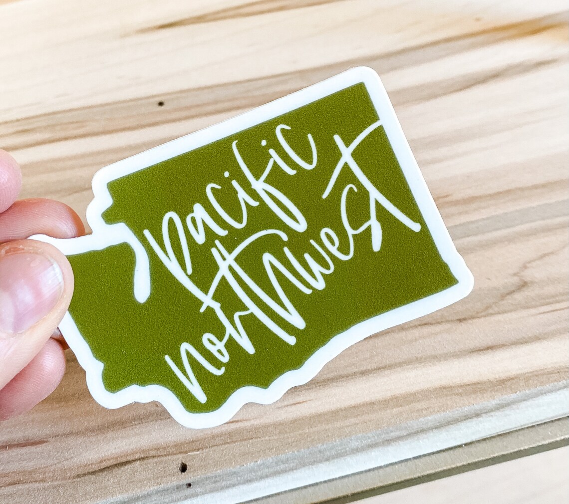 Pacific Northwest Sticker Etsy