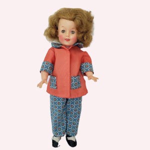 Shirley Temple Doll, 12-Inch Ideal With Box and Clothes, ST-12-N Original Pink Dress