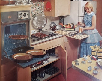 Maid of Scandinavia Co 1959 General Catalog, Baking Ephemera, Black and White Ephemera, Baking Utensils, VintageLoretto