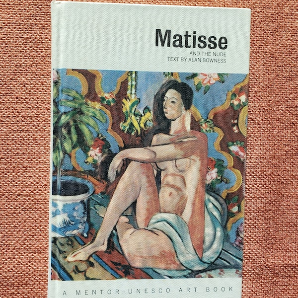 Matisse And the Nude, Small Hardback Art Book, Mentor-Unesco Art Book, Pocket Size,