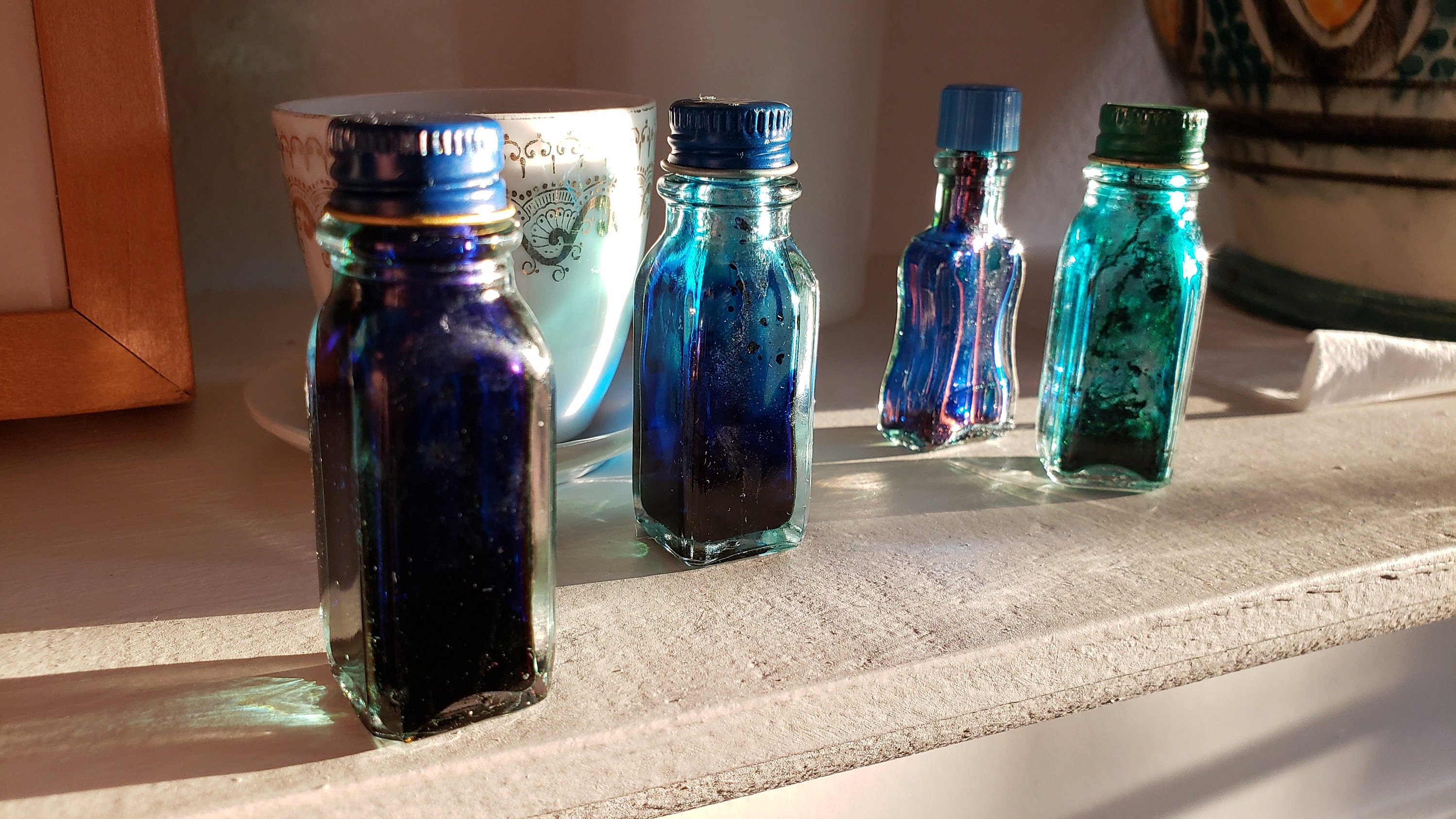 Vintage Food Coloring Bottles. 1950's Midcentury Kitchen Etsy