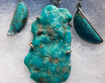 Sonora Desert Turquoise, jewelry set