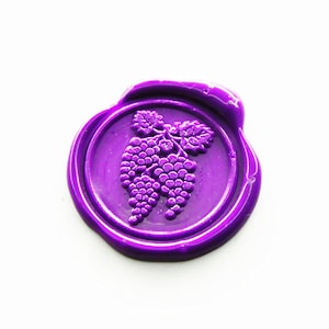 Druif wax zegel stempel wijn wax verzegeling bruiloft uitnodiging wax zeehonden kit