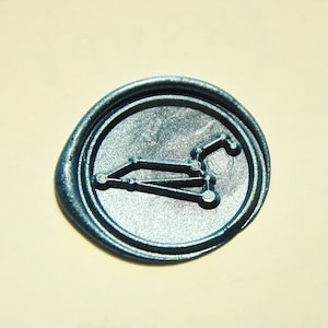 Sterrenbeeld lakzegel stempel ZODIAC ontwerp wax zeehonden bruiloft wax zeehonden kit cadeau wax zeehonden partij zeehonden