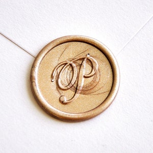 Design personalizzato singolo sigillo di cera iniziale timbro alfabeto romano iniziale sigillo di cera timbro carta kit di sigilli per inviti di nozze