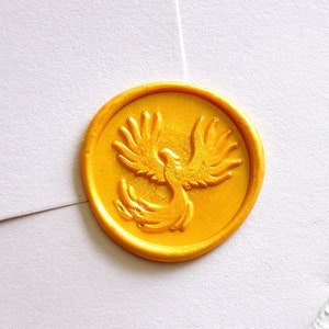 Phoenix wax seal stamp custom wax seals gift wrapping wax seal party wax sticks wedding invitation wax seal stamp kit