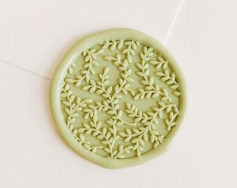 Leaves collection wax seal stamp greenery leaves sealing stamp wedding invitation wax seals kit