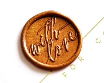 With love wax seal stamp wedding invitation wax seals kit party wax seal gift wrapping wax seals style 1