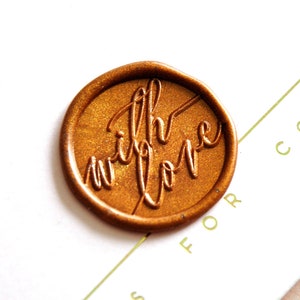 With love wax seal stamp wedding invitation wax seals kit party wax seal gift wrapping wax seals style 1