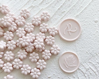 Cuentas de lacre rosa cardo: barras de lacre para sellos de lacre para invitaciones de boda