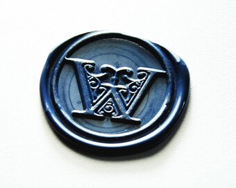 Custom single initial wax seal the weave pattern initial alphabets Wax Seal stamp wedding wax seals invitation wax seals kit