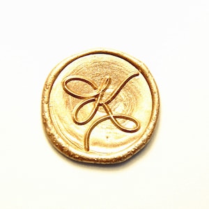 Sello de cera con alfabetos personalizados, sello de cera con una sola inicial para invitación de boda, kit de sello de cera para fiesta, regalo de sello de cera