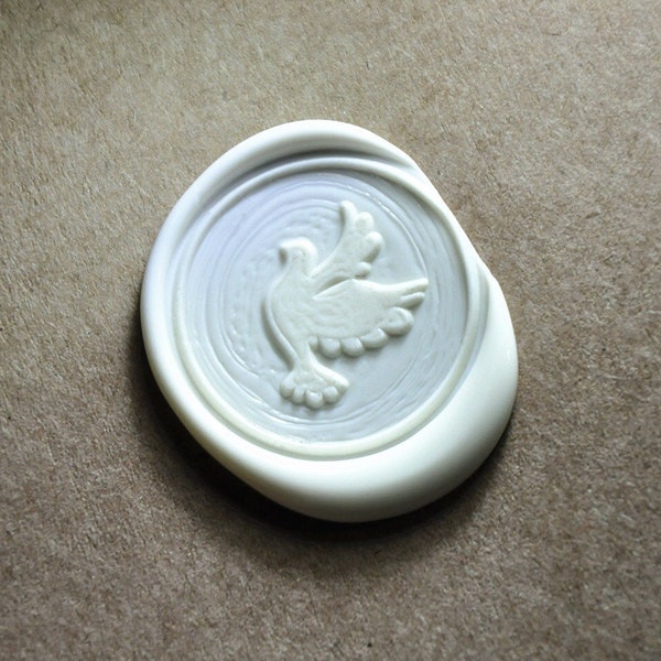 Dove/pigeon Wax Seal stamp wedding invitation wax seals kit bird seals