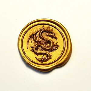 3D dragon sceau de cire timbre relief dragon sceaux invitation de mariage sceaux de cire sceaux de mariage 3D sceaux de fête