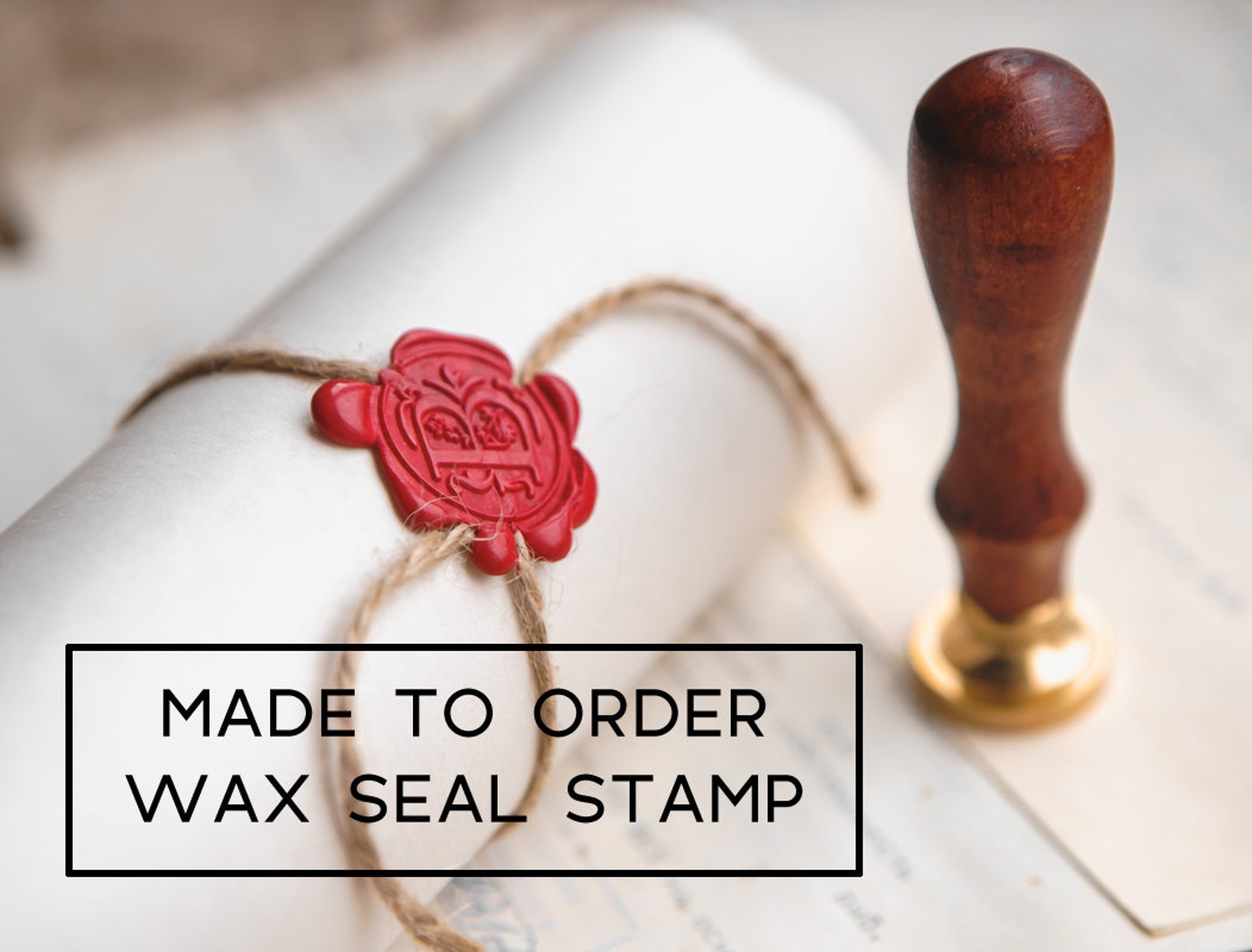Custom Wax Seal Stamp Personalized Your Own Logo Wax Seals Etsy