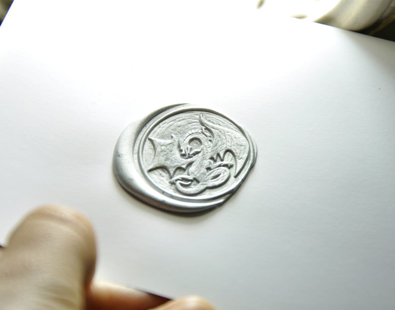 Custom design dragon Wax Seal stamp wedding invitation wax seals kit gift wrapping wax seals
