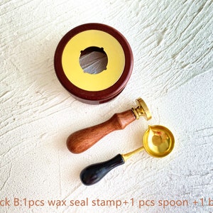 Diamond design Wax Seal stamp invitation wax seal stamp kit wedding card wax seal packing wax seal Pack B
