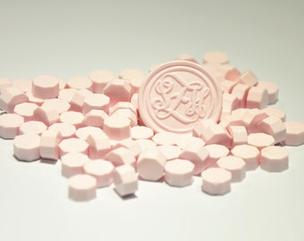 Baby rosa Dichtung Wachs | Sakura rosa Siegel Wachs Perlen für Wachs Siegel Stempel Hochzeit Einladung Siegel Umschlag Siegel Wachs Sticks