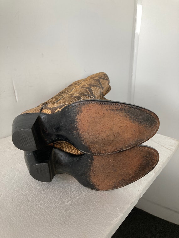 Splendid cheap snakeskin boots