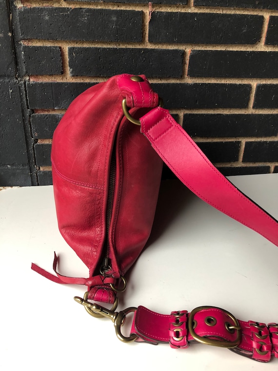 NEW sale price X large vintage COACH  purse , fuc… - image 7