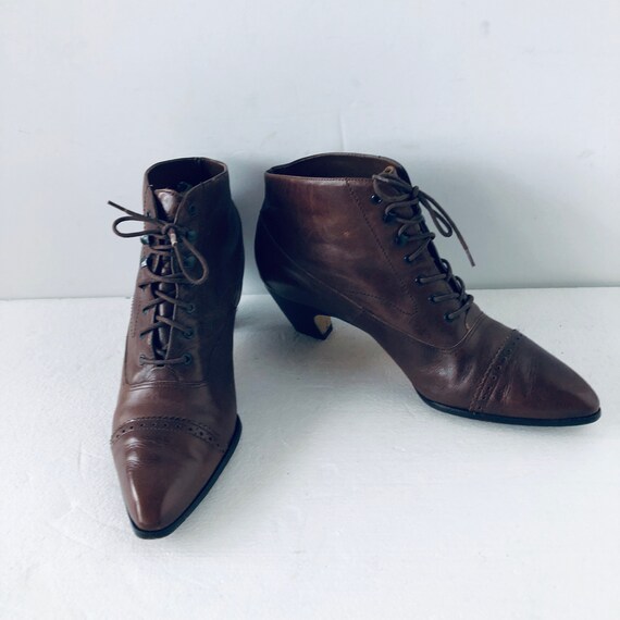 sz 10 NINE WEST vintage 90s irresistible ankle boo